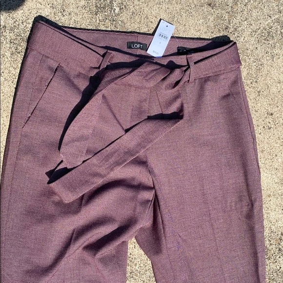 LOFT tie waist pants. New with tags - Picture 2 of 4
